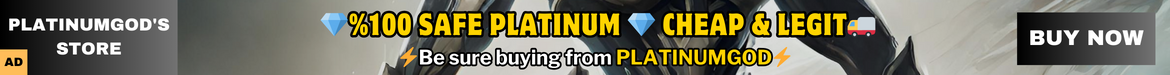 Special warframe currency offer from platinumgod